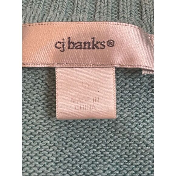 CJ Banks women’s size 1X bundle lot winter vest and button up - Picture 9 of 16